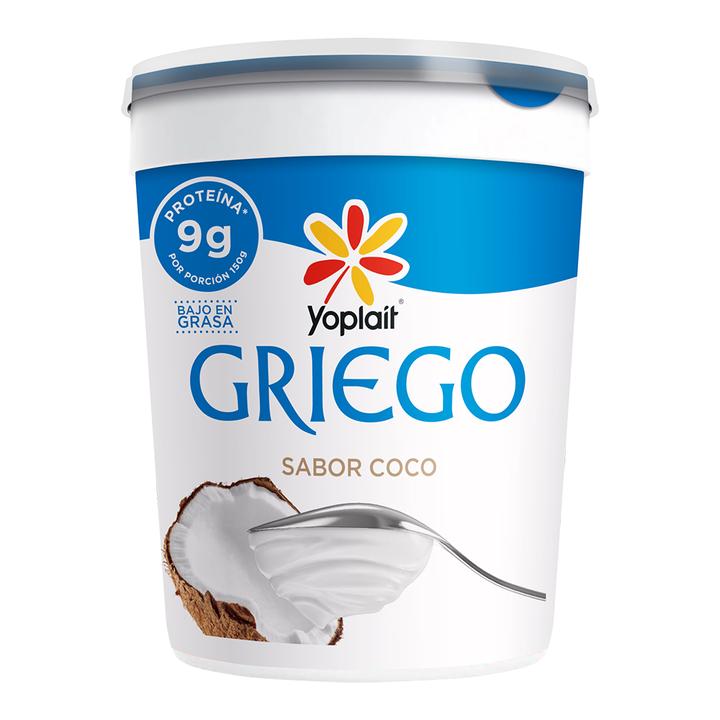 Yogurt Batido Griego Coco 1 Kg