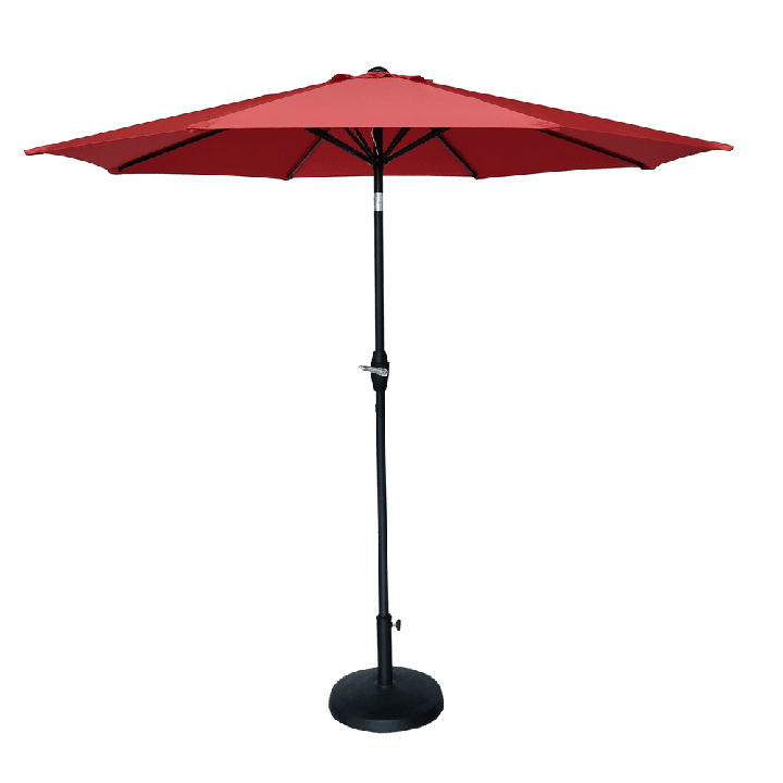 Sombrilla Para Exterior Outdoor Solutions Color Terracota De 2.7 M