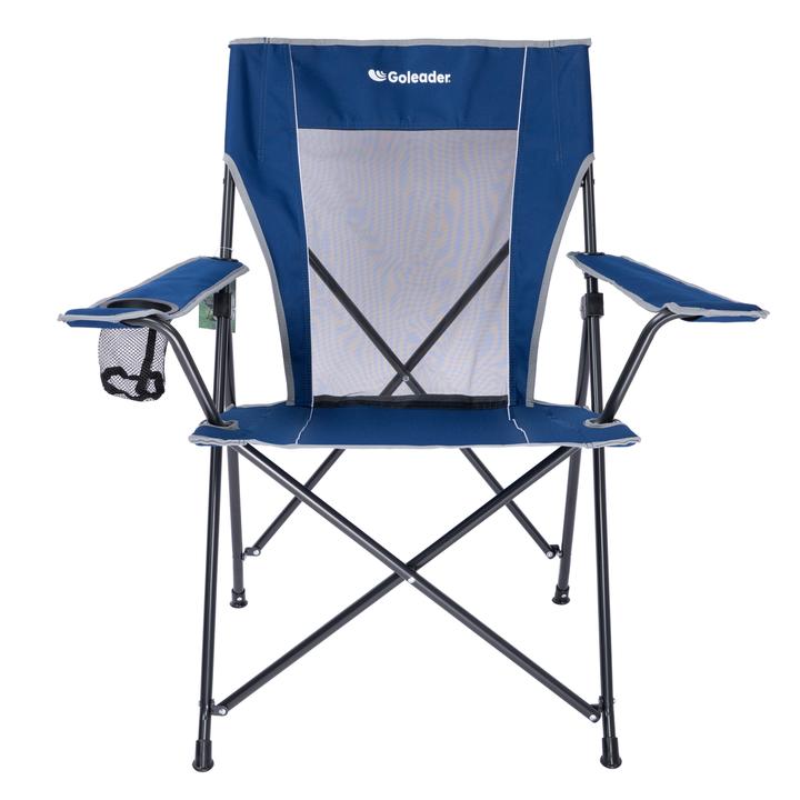 Silla Plegable Goleader De Campismo Color Azul
